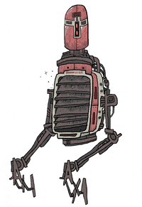 robot droid GIF by Peter Carlson