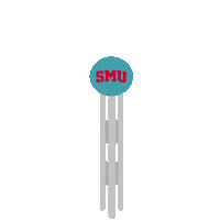 Southern Methodist University Mustang Sticker by SMU