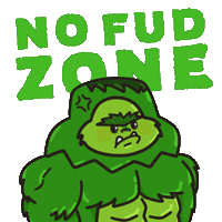 Fud No Sticker by SolSquatch