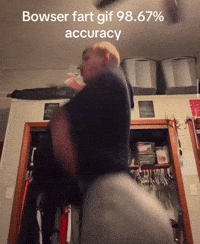 Bowser Fart Spam GIF