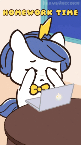 Student Life Bu GIF by Brave Unicorn