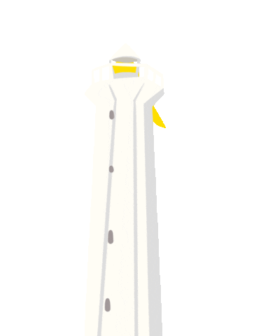 Island Lighthouse Sticker by exploremakassar