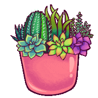 pink color Sticker