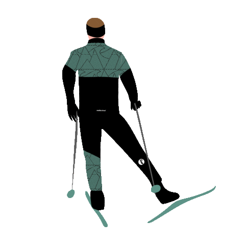 Skiing Langlauf Sticker by Hannes Hawaii Tours