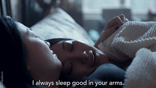The Fosters Sleeping GIF by Good Trouble