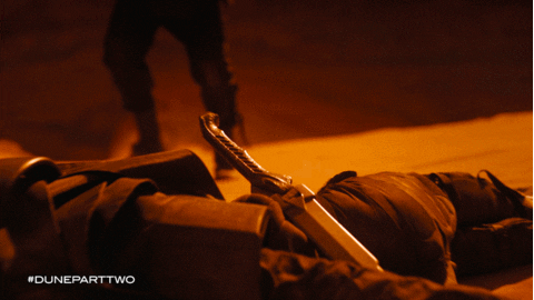 Dune Movie Fight GIF by Warner Bros. Pictures
