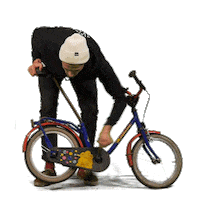 bike swipe up Sticker by funk