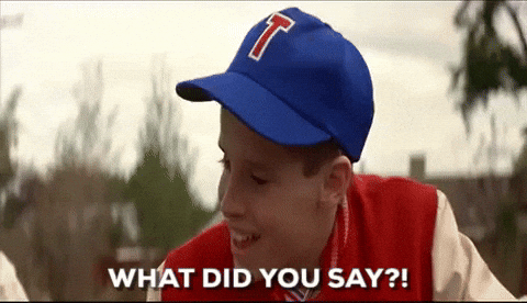 what did you say the sandlot GIF what did you say the sandlot GIF