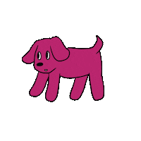Dog Melt Sticker