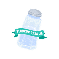 Healthy Cooking Less Salt Sticker by Health Promotion Centre Brunei