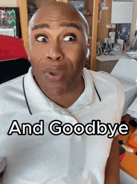 Waving See You Later GIF by Robert E Blackmon