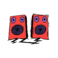 LollapaloozaSE speaker lollasthlm lollapaloozase lollastockholm Sticker
