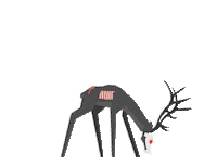 trick or treat zombie Sticker by Fox & Co Design