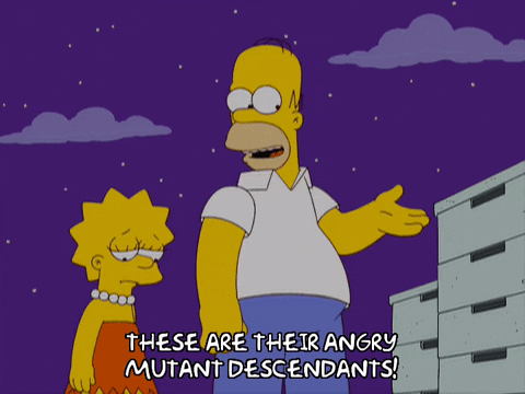 homer simpson night GIF