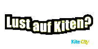 kitecity_international city kite kitesurf kitesurfing Sticker