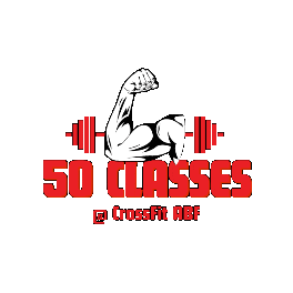 crossfitabf fitness gym crossfit 50 Sticker