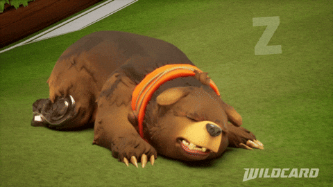 Tired Sleep GIF by Wildcard