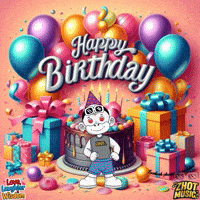 Happy Bday GIF by Zhot Music