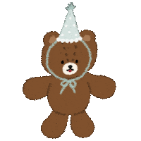 Happy Bear Sticker