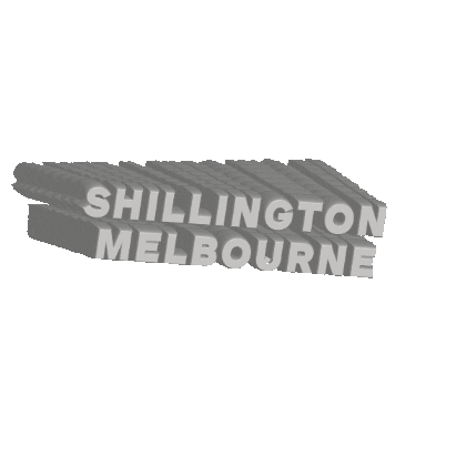 Shillington logo melbourne shillington shillo Sticker