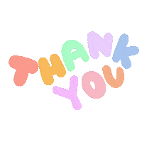 Thank You So Much Thanks Sticker by Demic