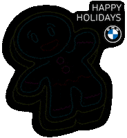 Christmas Holiday Sticker by BMW
