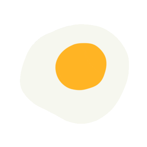 Hungry Fried Egg Sticker