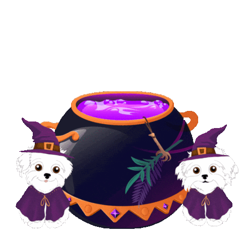Dogs Maltese Sticker by HammyandBrody