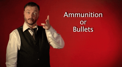 sign language bullets GIF by Sign with Robert