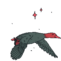 ATECREW illustration covid duck lockdown Sticker