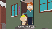 butters stotch crowd GIF by South Park 