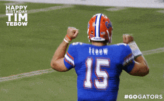 tim tebow GIF by Florida Gators