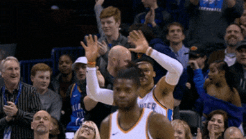 happy lets go GIF by NBA
