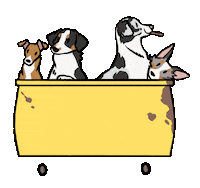 Dog Twitch Sticker