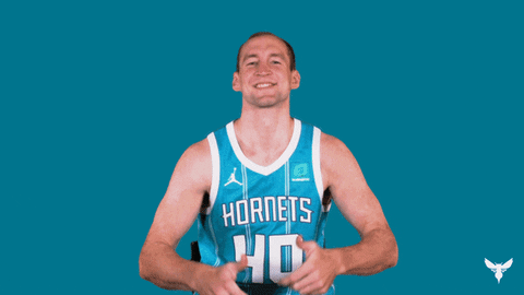 Cody Zeller Thumbs Up GIF by Charlotte Hornets