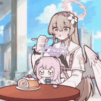 Mika Eating Cake GIF