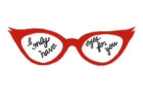 In Love Vintage Sticker