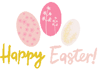 Happy Easter Eg Sticker