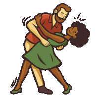 Dance Dancing Sticker by Chope & Compagnie