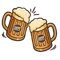 Cheers Sticker by Chope & Compagnie