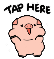 Tap Pig Sticker