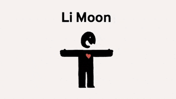 Li_Moon hart hoofd merklichaam li moon GIF