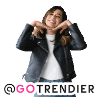it girl smile Sticker by GoTrendier