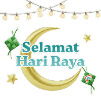 Hari Raya Festival Sticker by Passionationco