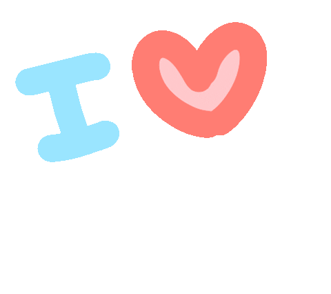 I Love You Reaction Sticker by Ai and Aiko