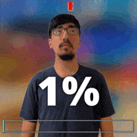 1 Bar One Percent GIF