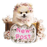 New Post 犬 Sticker