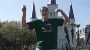 Tulane Rollwave GIF by GreenWave