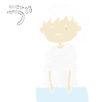 Sad Cry Sticker