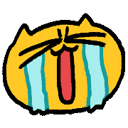 Sad Cry Sticker